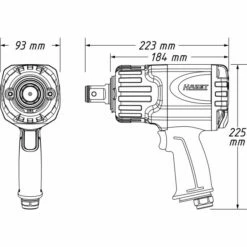 HAZET Twin Turbo Schlagschrauber, 9014TT -Bosch Verkäufe 9014tt skizzeOD7ume3KFFBH3 600x600