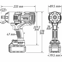 HAZET Akku-Schlagschrauber, 9213-1000 -Bosch Verkäufe 9213 1000 skizzeoctDS89cSL8dm 600x600