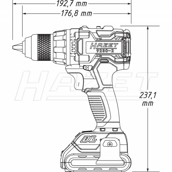 HAZET Bohrmaschine Grundgerät, 9230-010 HAZET Bohrmaschine Grundgerät, 9230-010 -Bosch Verkäufe 9230