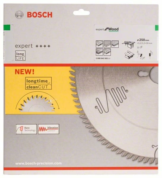 Bosch Kreissägeblatt Expert for Wood, 250 x 30 x 3,2 mm, 22 2608642502 Bosch Kreissägeblatt Expert For Wood, 250 X 30 X 3,2 Mm, 22 2608642502 -Bosch Verkäufe IMG RD 155286