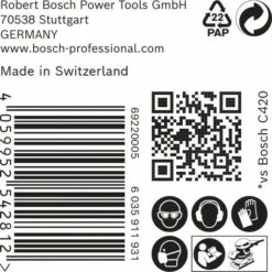 Bosch EXPERT C470 Schleifpap., 14 Löcher, 115 X 230 mm, G 60, 50-tlg. 2608900943 -Bosch Verkäufe IMG RD 341632 167C2Eh4comu5RE 600x600