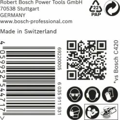 Bosch EXPERT C470 Schleifpapier Mehrloch, 125 mm, G 320, 50-tlg. 2608901133 -Bosch Verkäufe IMG RD 342391 16FIDNtjXcZDPoM 600x600