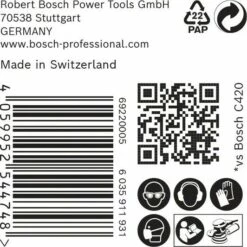 Bosch EXPERT C470 Schleifpapier Mehrloch, 150 mm, G 60, 50-tlg. 2608901136 -Bosch Verkäufe IMG RD 342403 16gpVoTSDxF8WXW 600x600