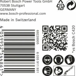 Bosch EXPERT C470 Schleifp. Mit 19 Löchern, 225 mm, G 80, 25-tlg. 2608901148 -Bosch Verkäufe IMG RD 342451 16hweRLVdwFdHPN 600x600