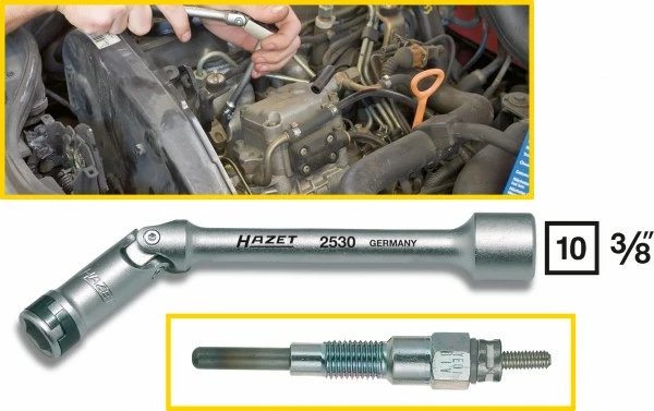 *Hazet Glühkerzen-Steckschlüssel, 2530 *Hazet Glühkerzen-Steckschlüssel, 2530 -Bosch Verkäufe
